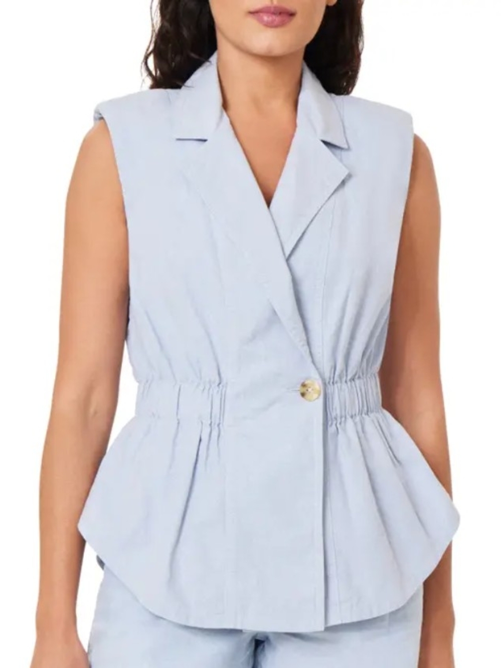 Habitual Light Blue Blazer‎ Top